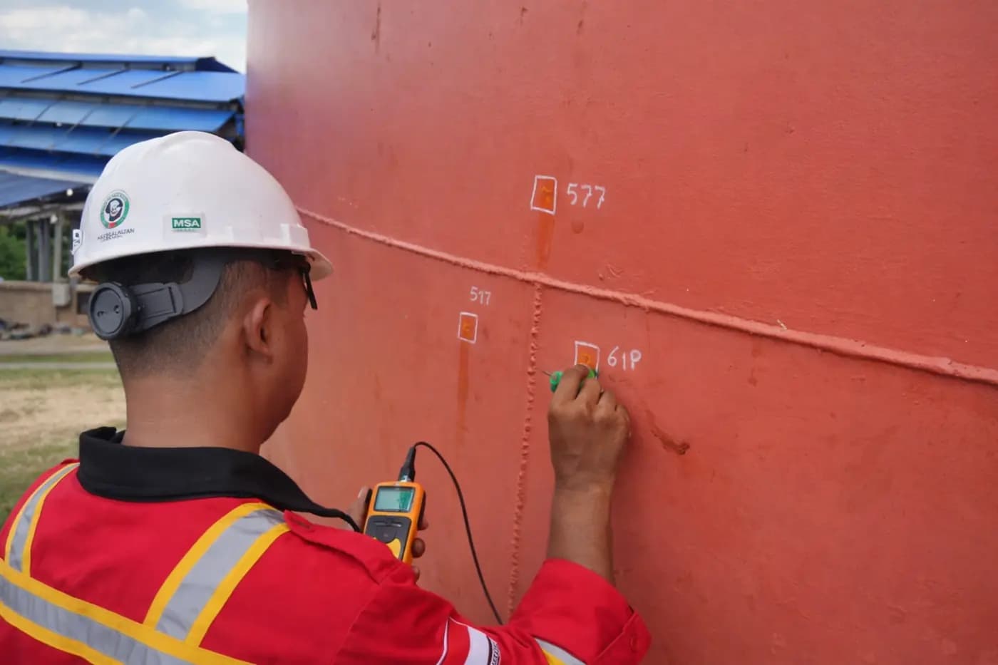 Residual Life Assessment for LPG Storage Tank T-A/16248